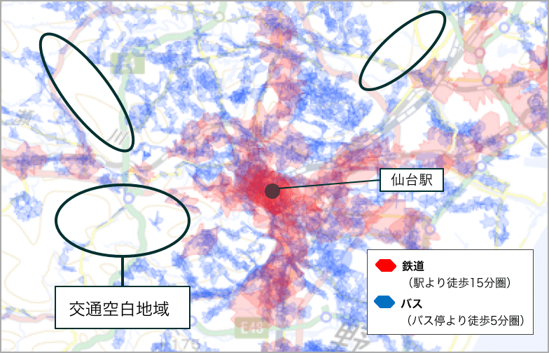 アクセシビリティマップ