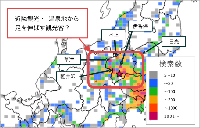 商圏分析（出発地分析）